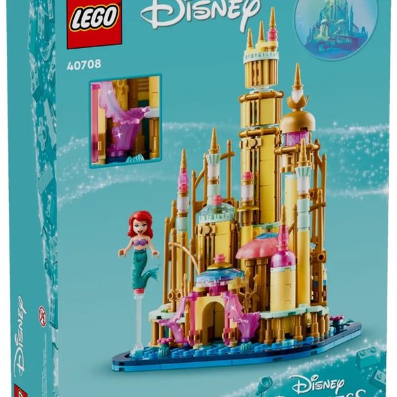 LEGO Disney 40708 Mini Ariels Castle New NIB Little Mermaid in Hand - Picture 10 of 11
